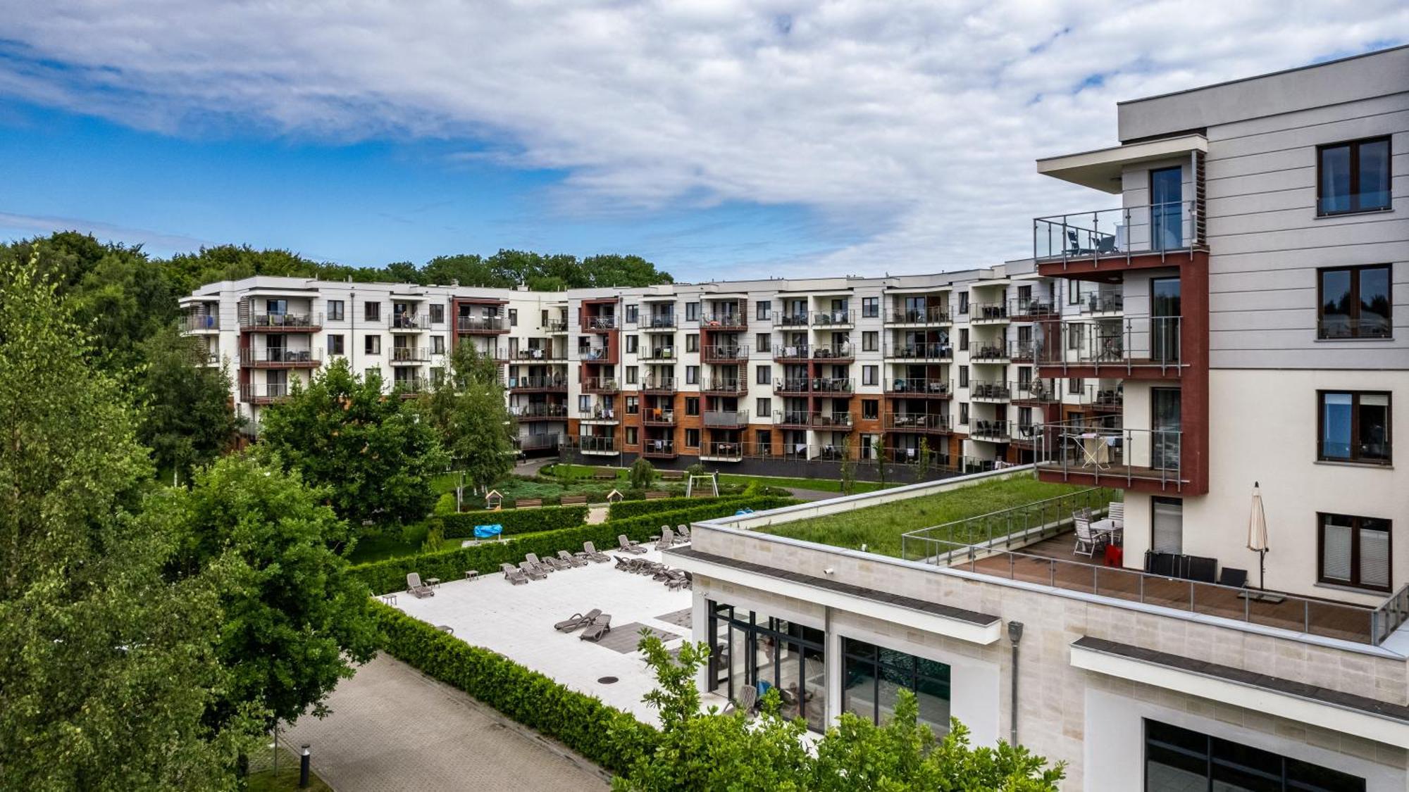 Apartamenty Sun & Snow Polanki Park Z Basenem Kołobrzeg Buitenkant foto