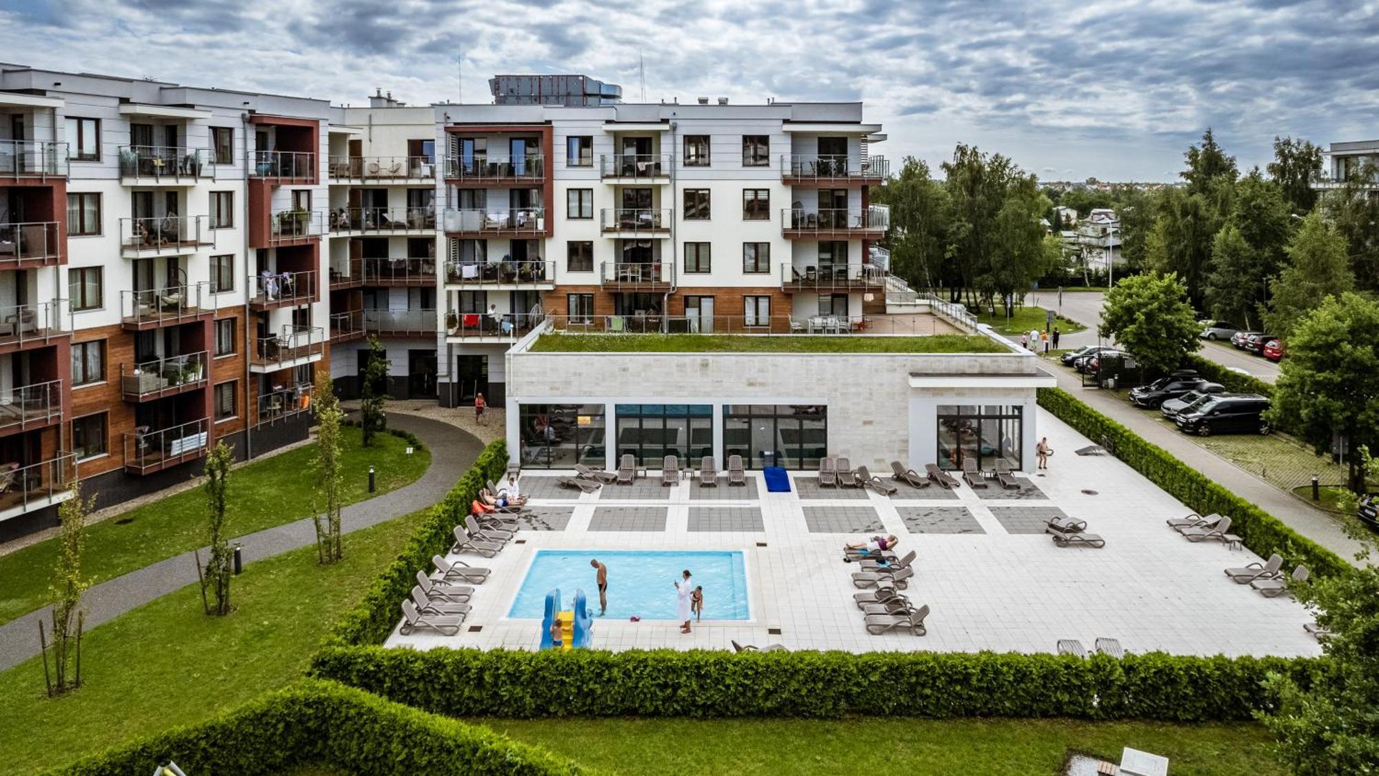 Apartamenty Sun & Snow Polanki Park Z Basenem Kołobrzeg Buitenkant foto